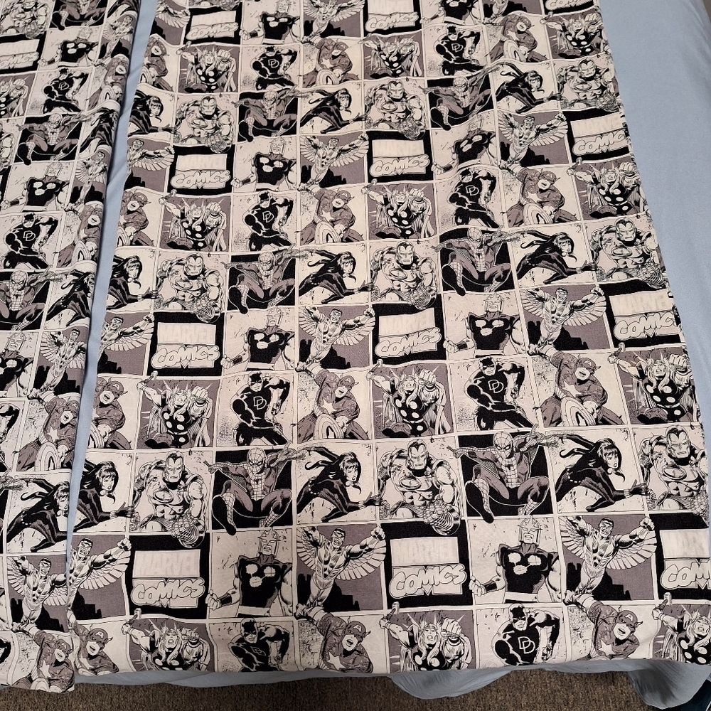 A pair of Marvel comics pillow cases. Great for Marvel fans of any age.